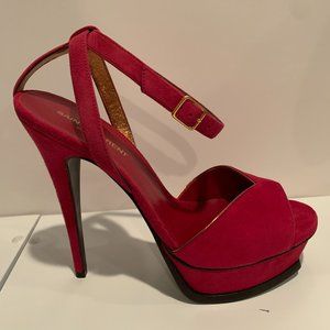 Saint Laurent Tribute 105 Suede Heels Size 38